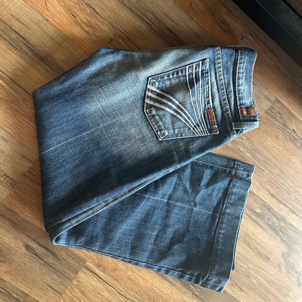 7 for all man kind size 24 cropped